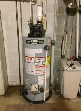 New AO Smith water heater